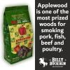 13 Lb. Oak & Applewood Charcoal Briquettes for Smoking Beef, Pork, Fish, Steaks, Ribs & More, 100% All-Natural, Quick & Easy Lighting for Outdoor BBQ, Smoker, Tailgating, Camping by Billy Buckskin Co.(13 Lb. Bag)