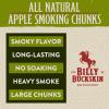 4 Lb. Bag Apple Wood Chunks, Alternative for Charcoal Briquettes, Can be Use on Gas, Sweet & Tangy Flavor Apple Wood Chunks for Smoking Meats, Grilling, Backyard BBQ & Campfires by Billy Buckskin Co.