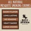 4 Lb. Bag Mesquite Wood Chunks, Alternative for Charcoal Briquettes Can be Use on Gas, Wood Chunks for Smokers, Smoking Wood Chunks for Smoking, BBQ, Grilling & Camping Essential by Billy Buckskin Co.