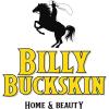 BILLY BUCKSKIN HOME & BEAUTY Suede Leather Hat | Safari Hat with Mesh Sides | Rich Brown