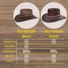 Billy Buckskin Breezy – Suede Leather Hat | Safari Hat with Mesh Sides