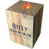 1 Log Fire Wood Log, Swedish Torch Fire Log w/Fatwood Fire Starter Sticks for Backyard, Outdoor Campfire, Firepit, Bonfires & Fireplace, Fire Log Camping Essential by Billy Buckskin Co. 7x7x10 inches