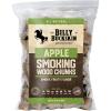 4 Lb. Bag Apple Wood Chunks, Alternative for Charcoal Briquettes, Can be Use on Gas, Sweet & Tangy Flavor Apple Wood Chunks for Smoking Meats, Grilling, Backyard BBQ & Campfires by Billy Buckskin Co.