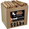 40lb Fatwood Fire Starter Sticks | 100% Natural Fire Starters for Grill, Campfire, Wood Stoves, Bonfires | Easy Firestarter w/Just 2 Sticks in All Weather Conditions by Billy Buckskin (40lb Box)(50 Pounds)