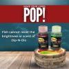 Spike-It Dip-N-Glo Garlic Lure Dye | Lure Dip for Soft Plastic Baits | Strong Garlic Scent & Vivid UV Color | Make your Lures Unresistable to All Fish | Pack of 5 x 2 Oz Bottles